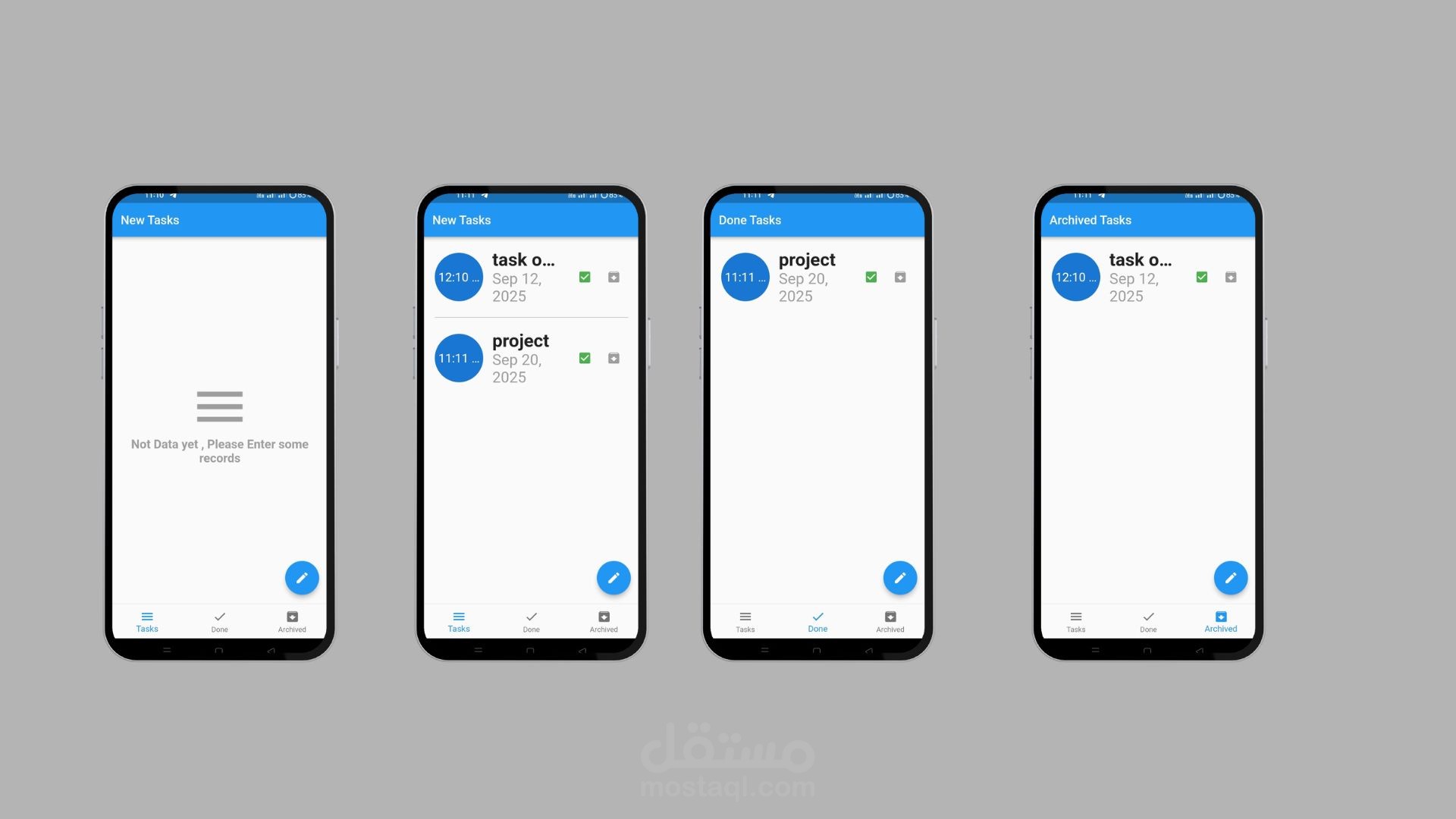 تطبيق مهام (To-Do App) لإدارة الوقت وتنظيم المهام باستخدام Flutter