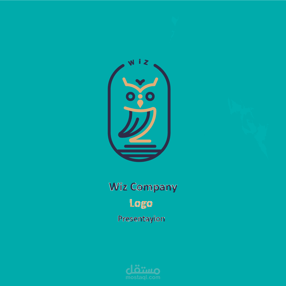 هوية بصرية wiz company