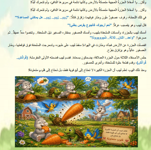 إعداد وإخراج قصة أطفال تفاعلية