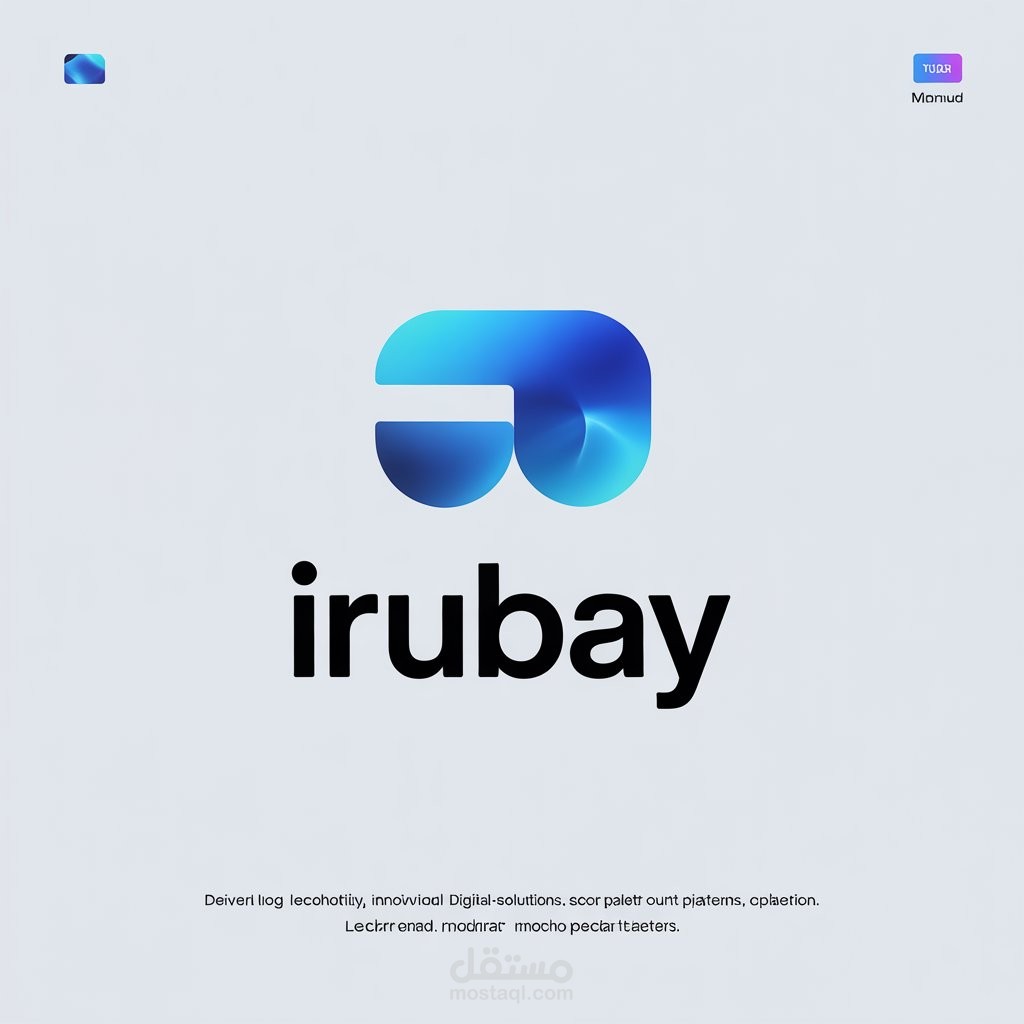 Visual Identity & Branding Design for irubay — Modern Tech Corporate Identity