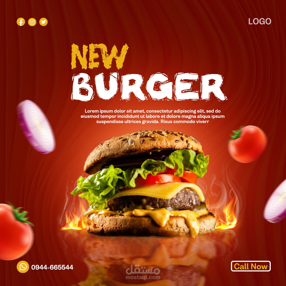 بوستر - سوشل ميديا