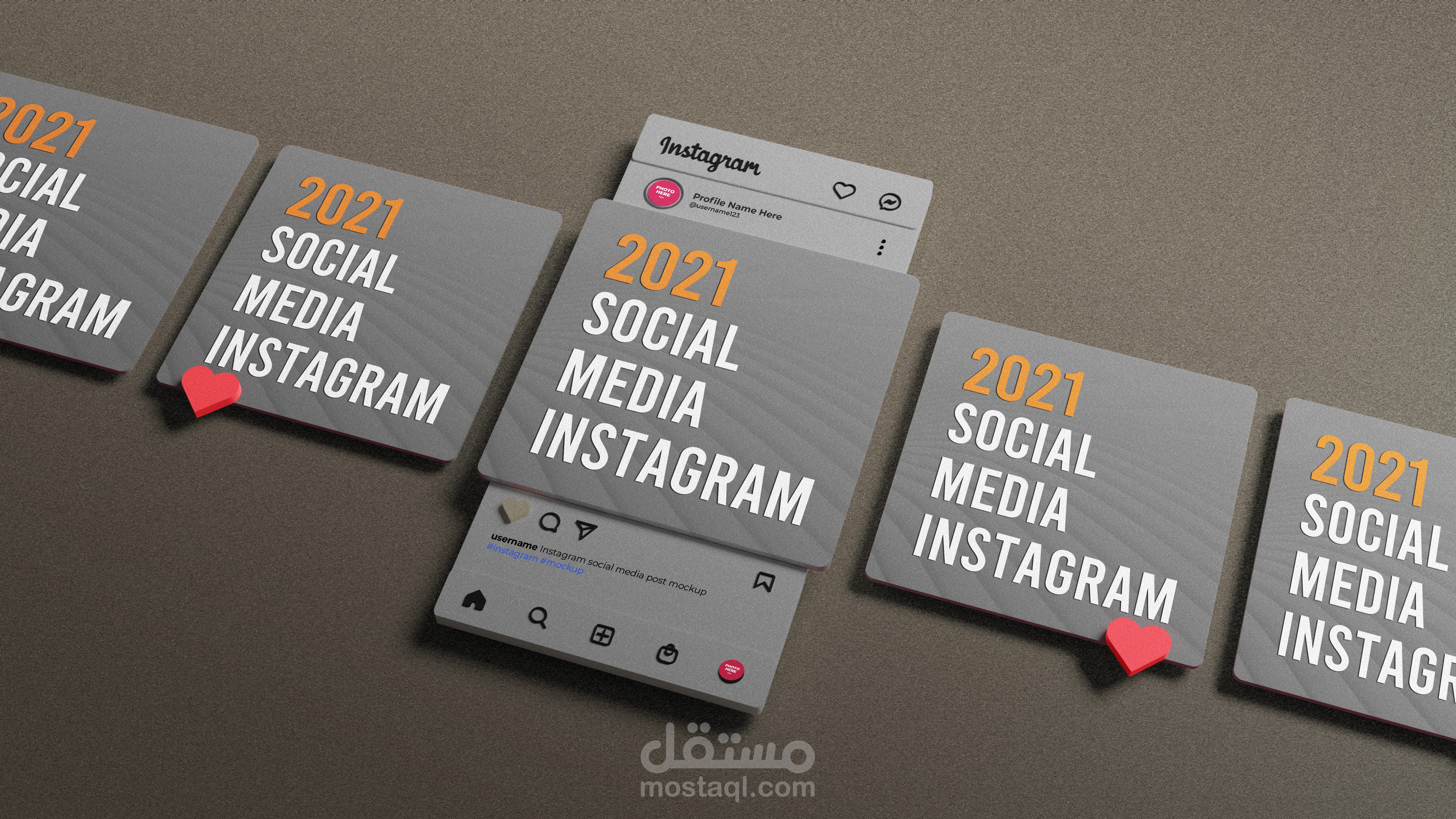 تصاميم سوشل ميديا - حساب تسويق