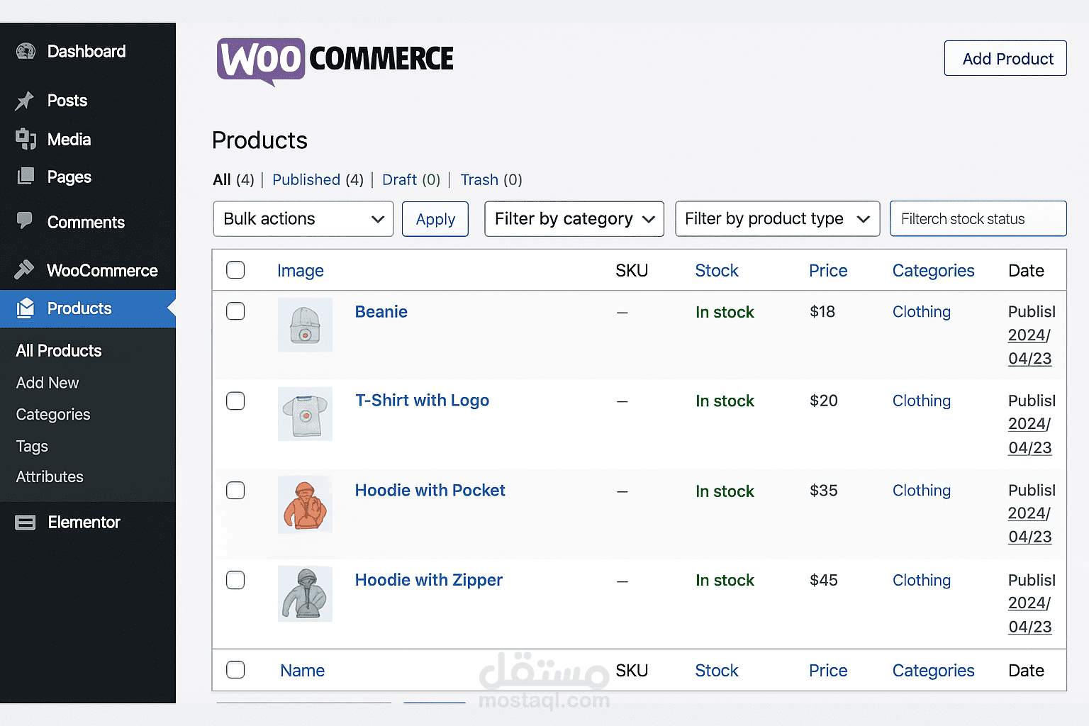 إعداد وإدارة متجر احترافي على Shopify أو WooCommerce