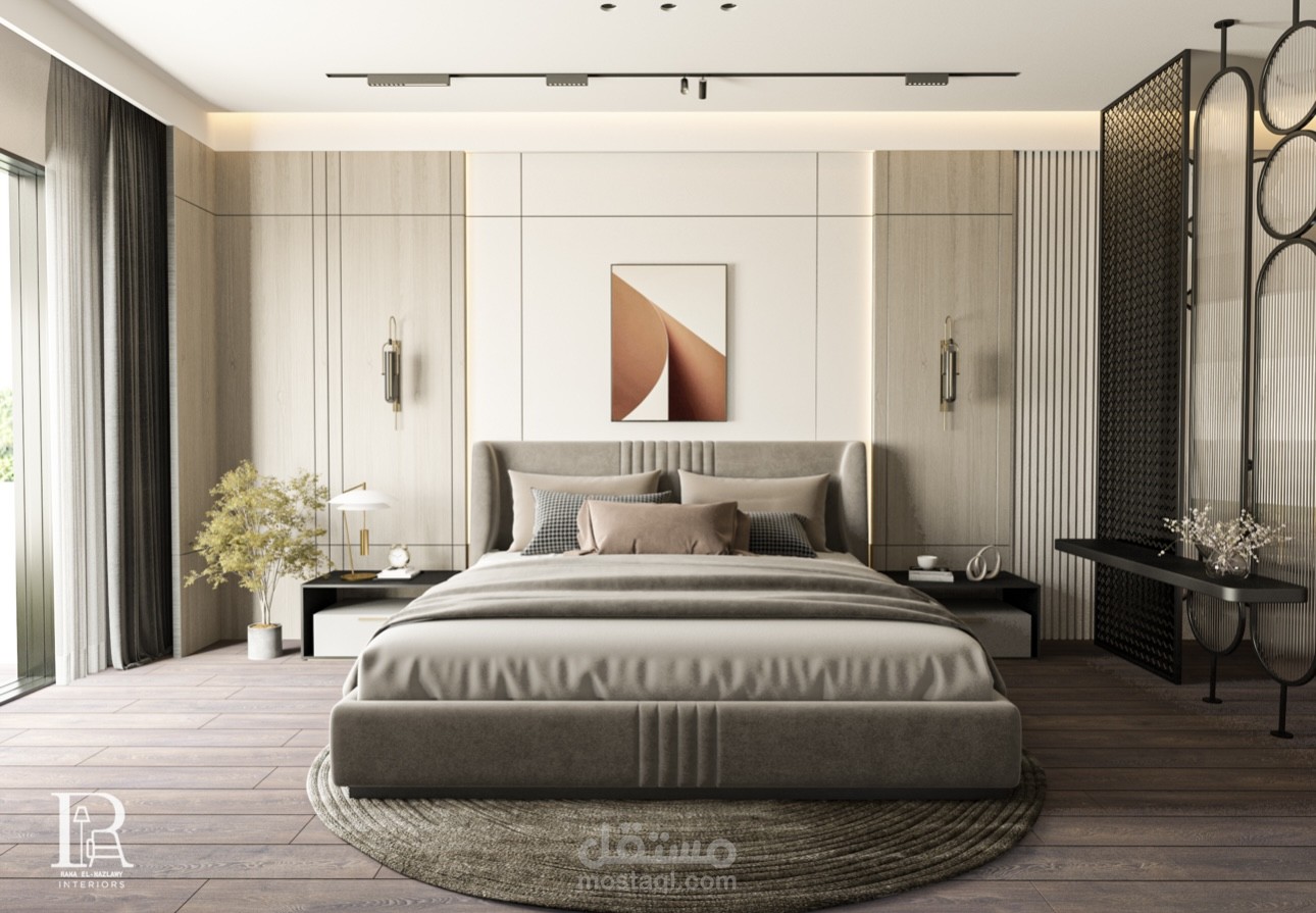 Luxurious Bedroom and Bathroom