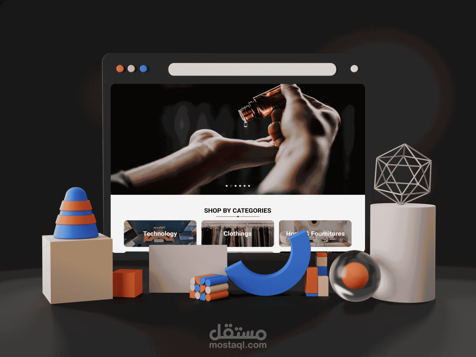 مشروع متجر إلكتروني متعدد البائعين