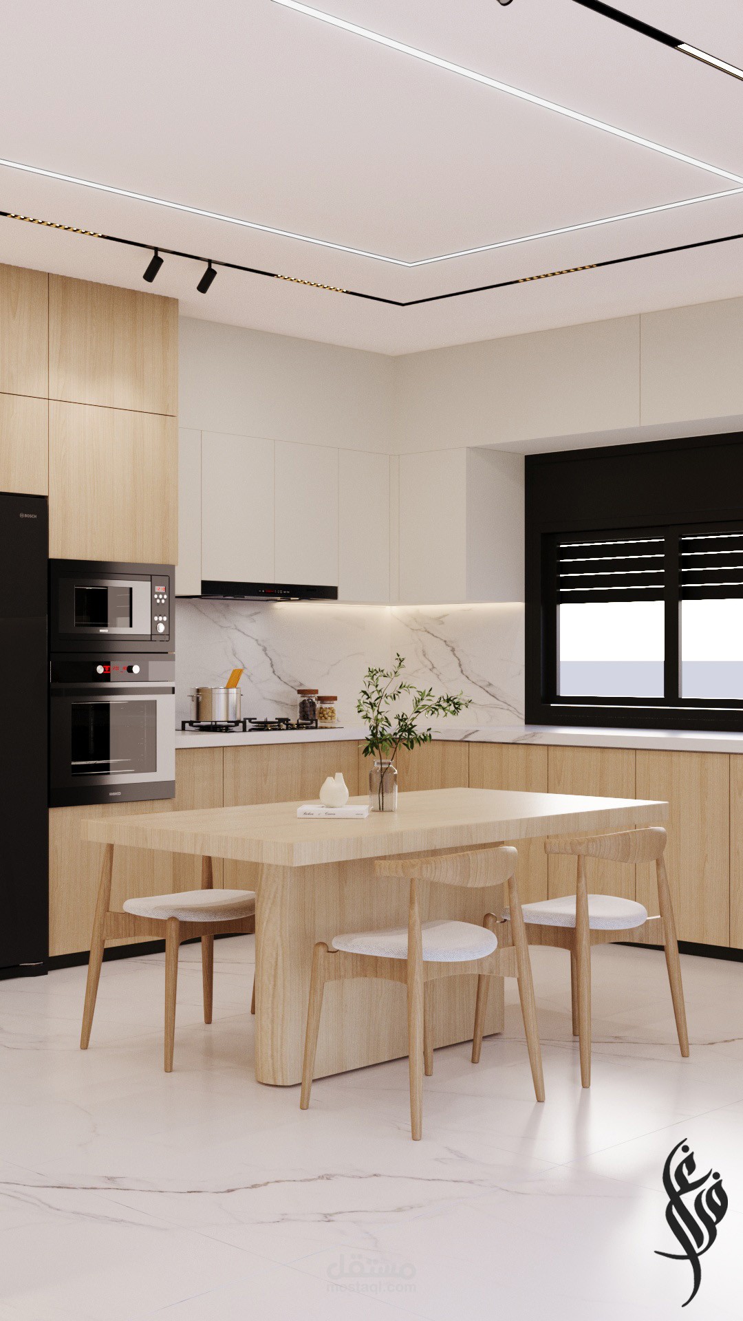 تصميم مطبخ على الطراز الاسكندنافي