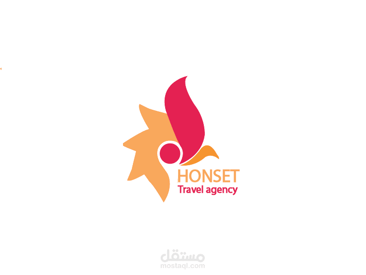 لوجو وهويه كامله لشركه سفريات Honest
