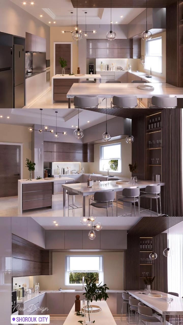 تصميم داخلى لمطابخ