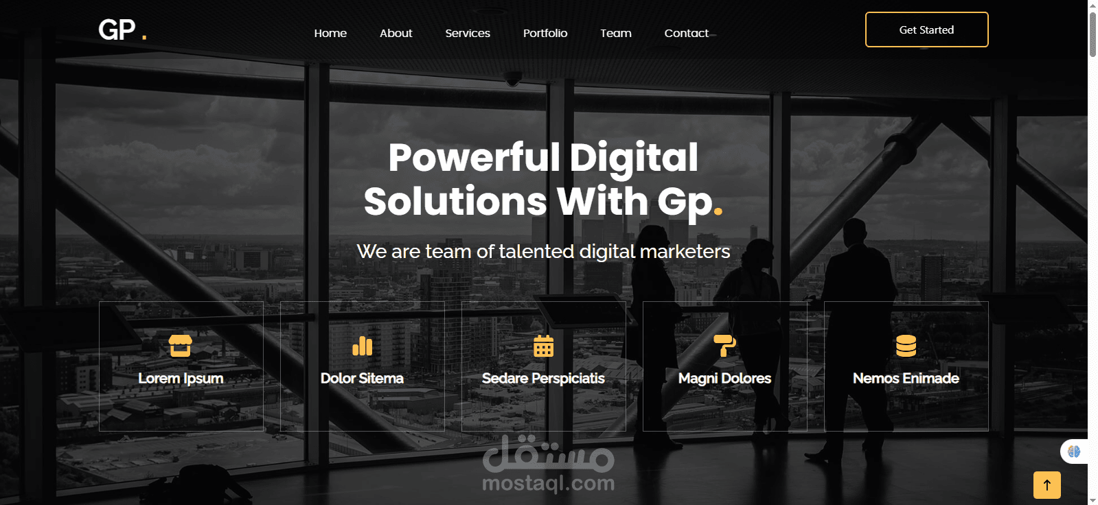 Landing Page احترافية – واجهتك الأولى لعملاءك!