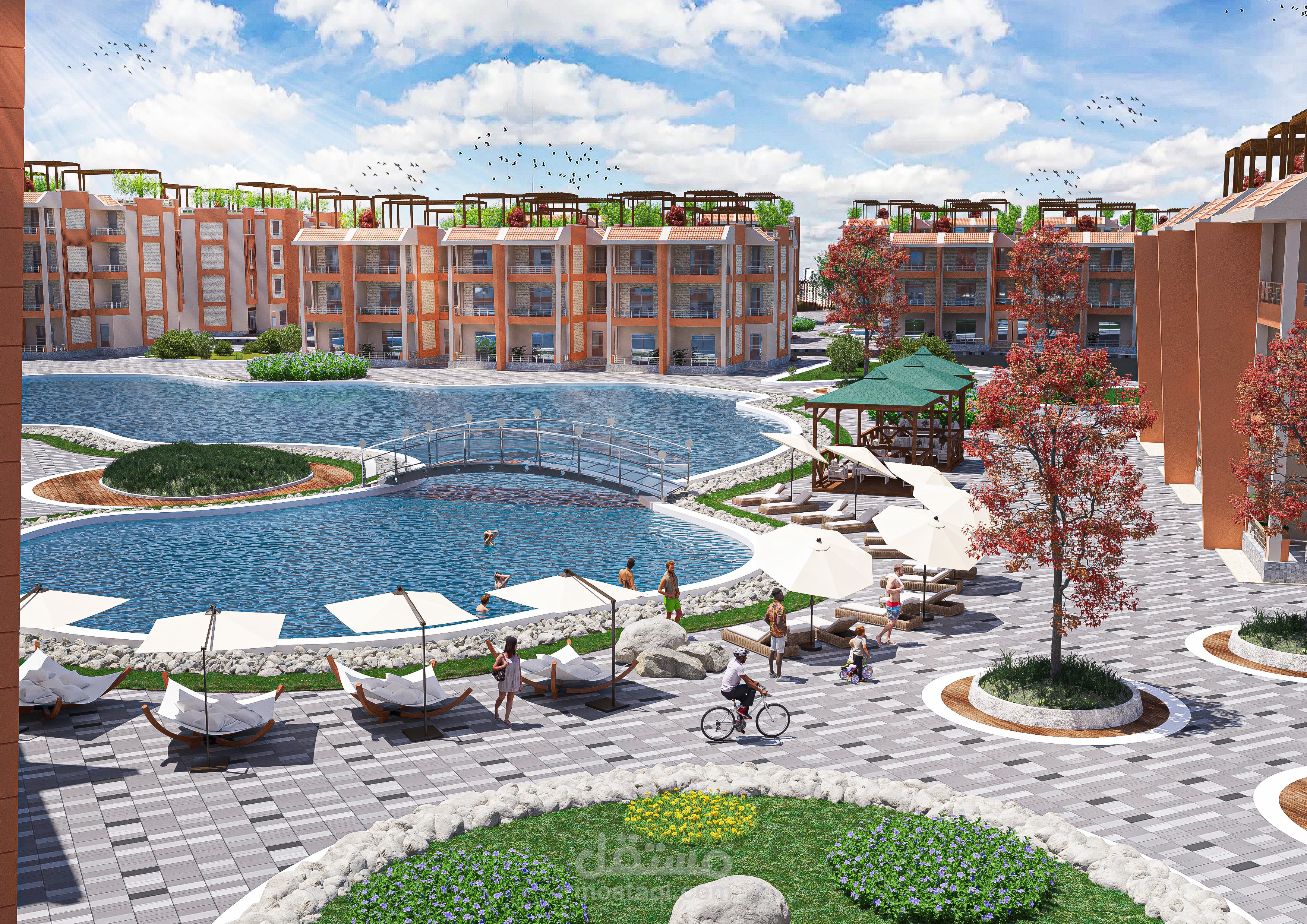 ( Residential Compound ( includes swimming pools and recreational areas ...