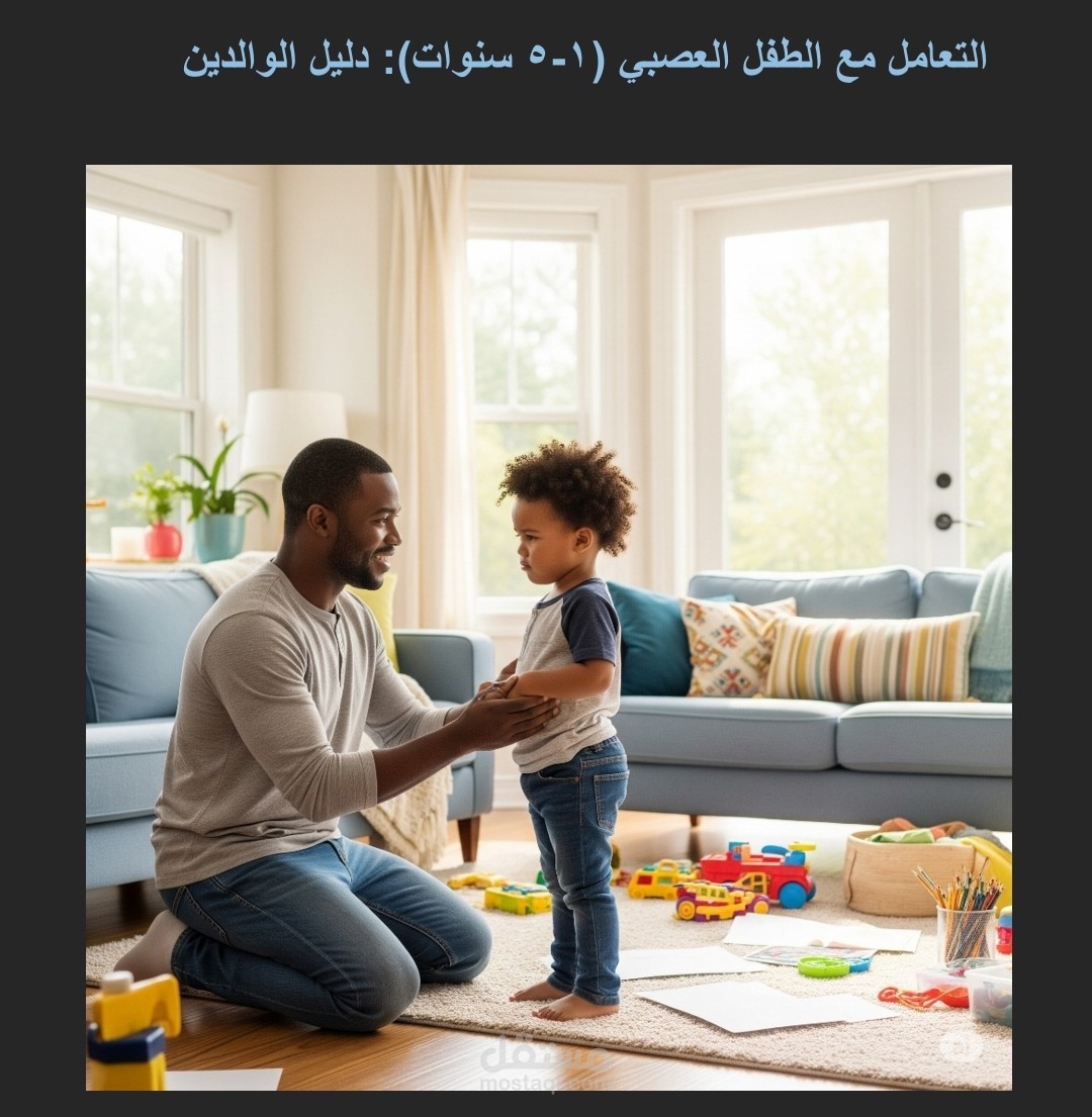 التعامل مع الطفل العصبي (1-5 سنوات): دليل الوالدين