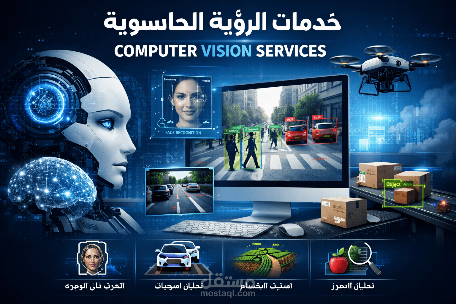 تطوير نماذج Computer Vision باستخدام الذكاء الاصطناعي
