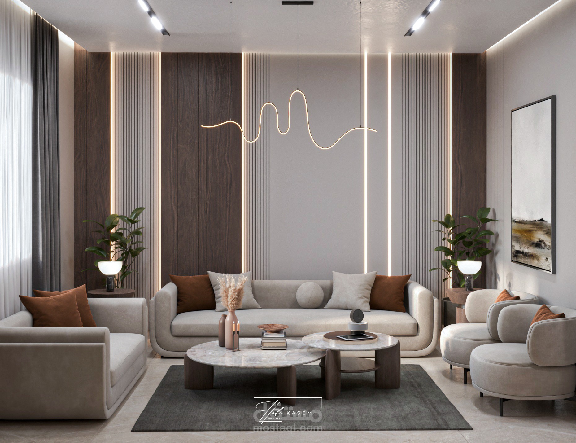 Modern Minimalist Majlis