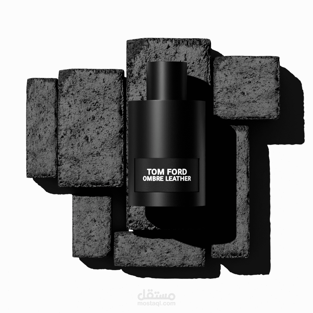 Tom Ford Perfume 3d visualization