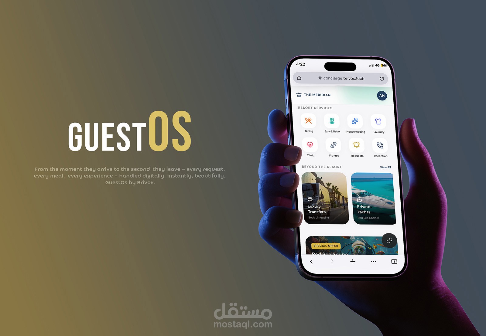 High-Converting Concierge Platform | SaaS Ready Booking System