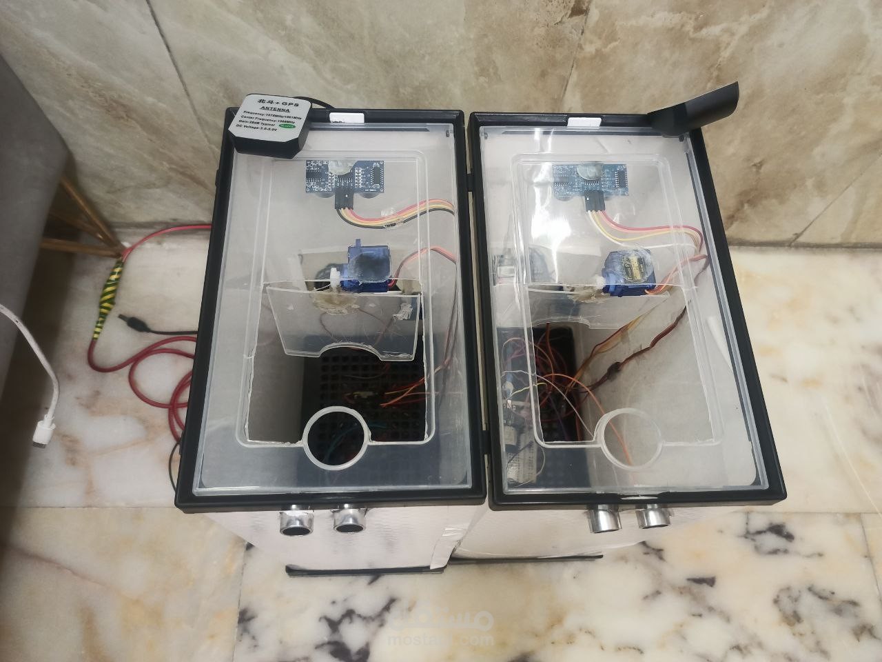 مشروع اداره نفايات,مشروع تخرج بدرجه امتياز
