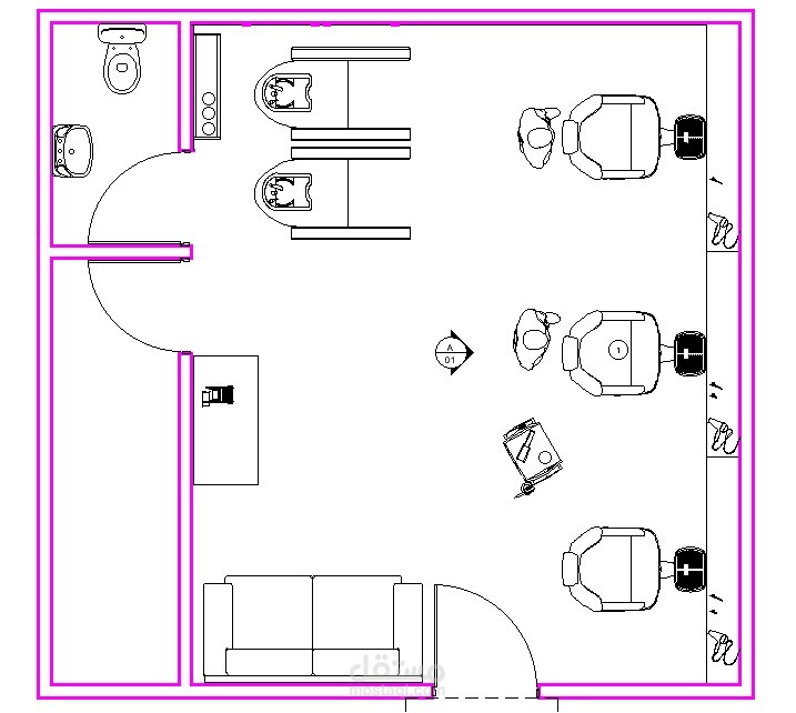 Plan salon
