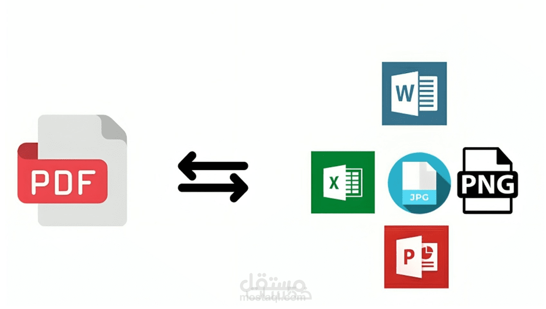 تحويل وتفريغ ملفات PDF والصور إلى Word و Excel و PowerPoint باحترافية