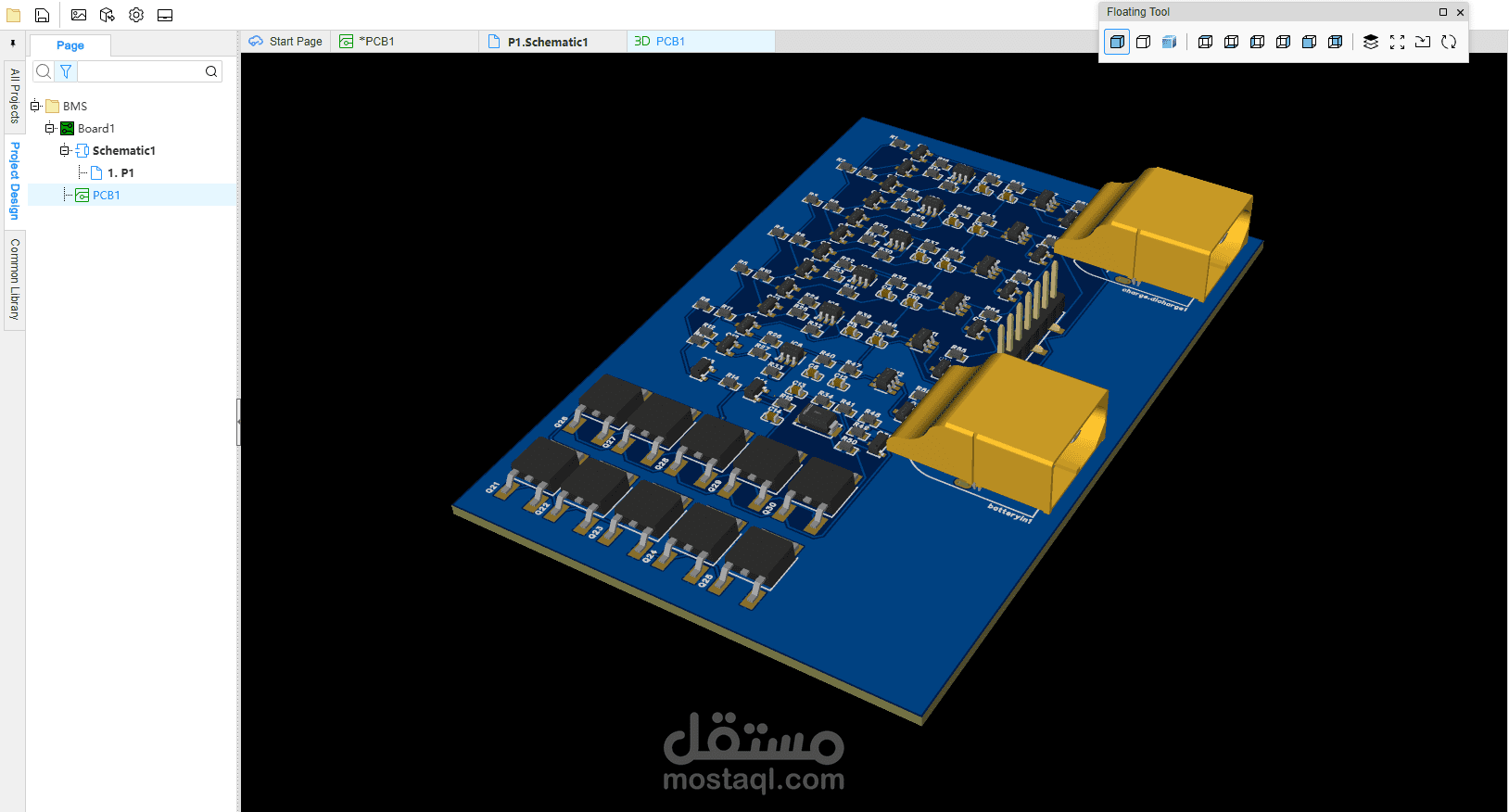 Battery mangement system for 6s li-ion battery 40A