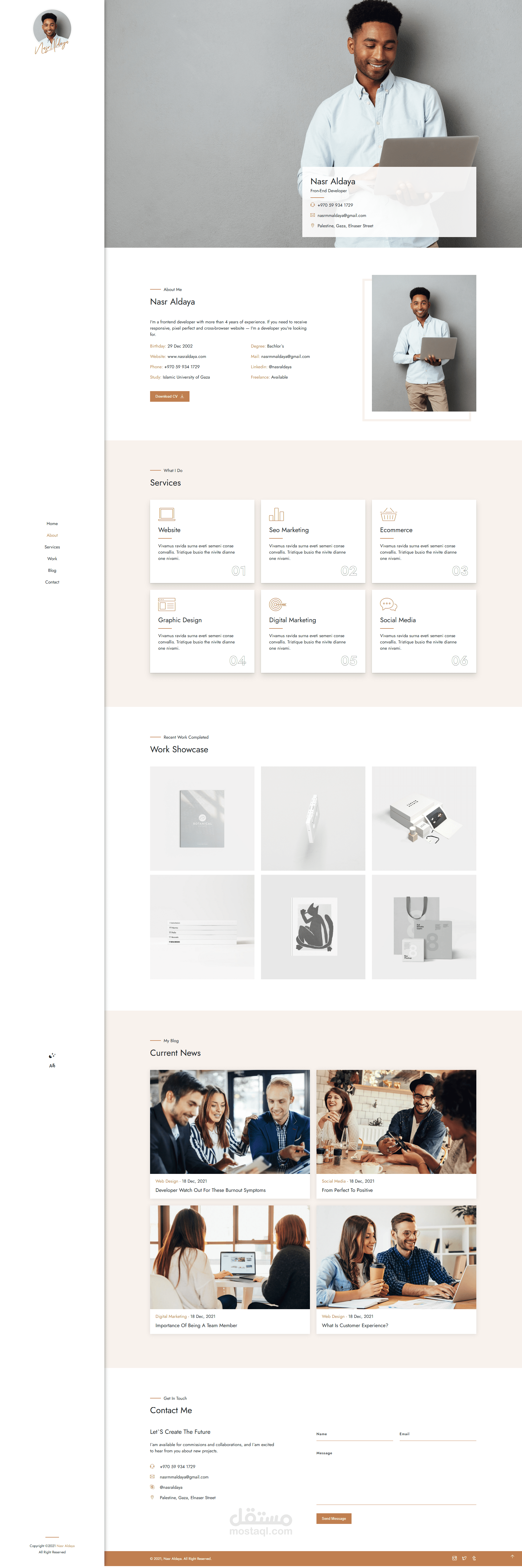 Personal Portfolio Website