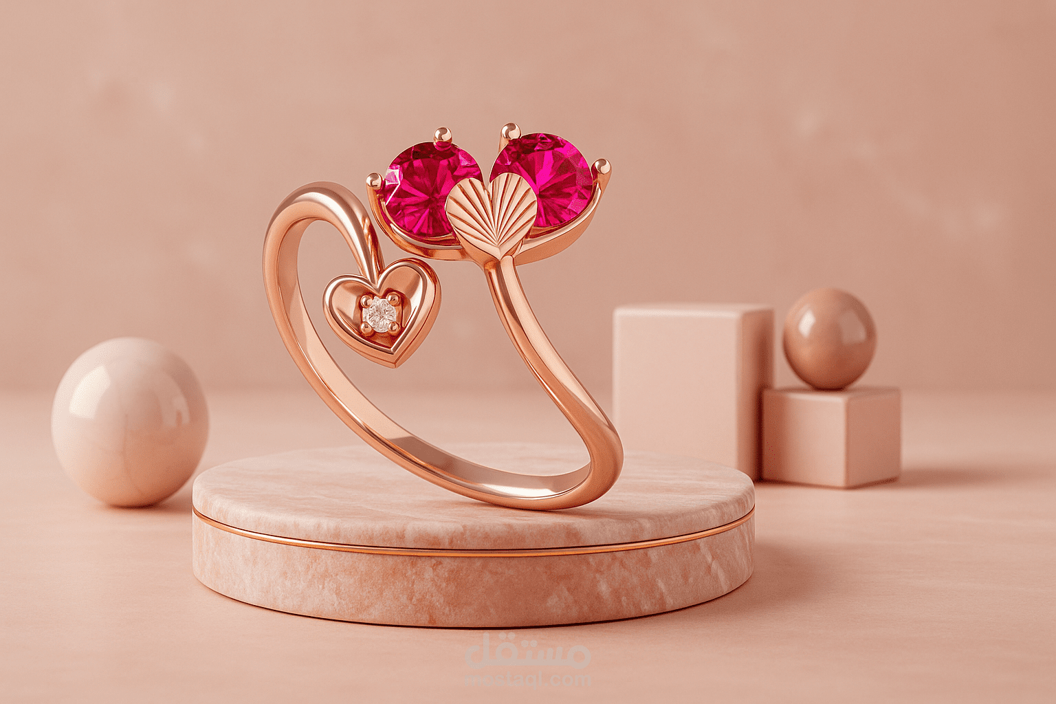 تصميم بالذكاء الاصطناعي لمجوهرات شركة "لا زوردي "