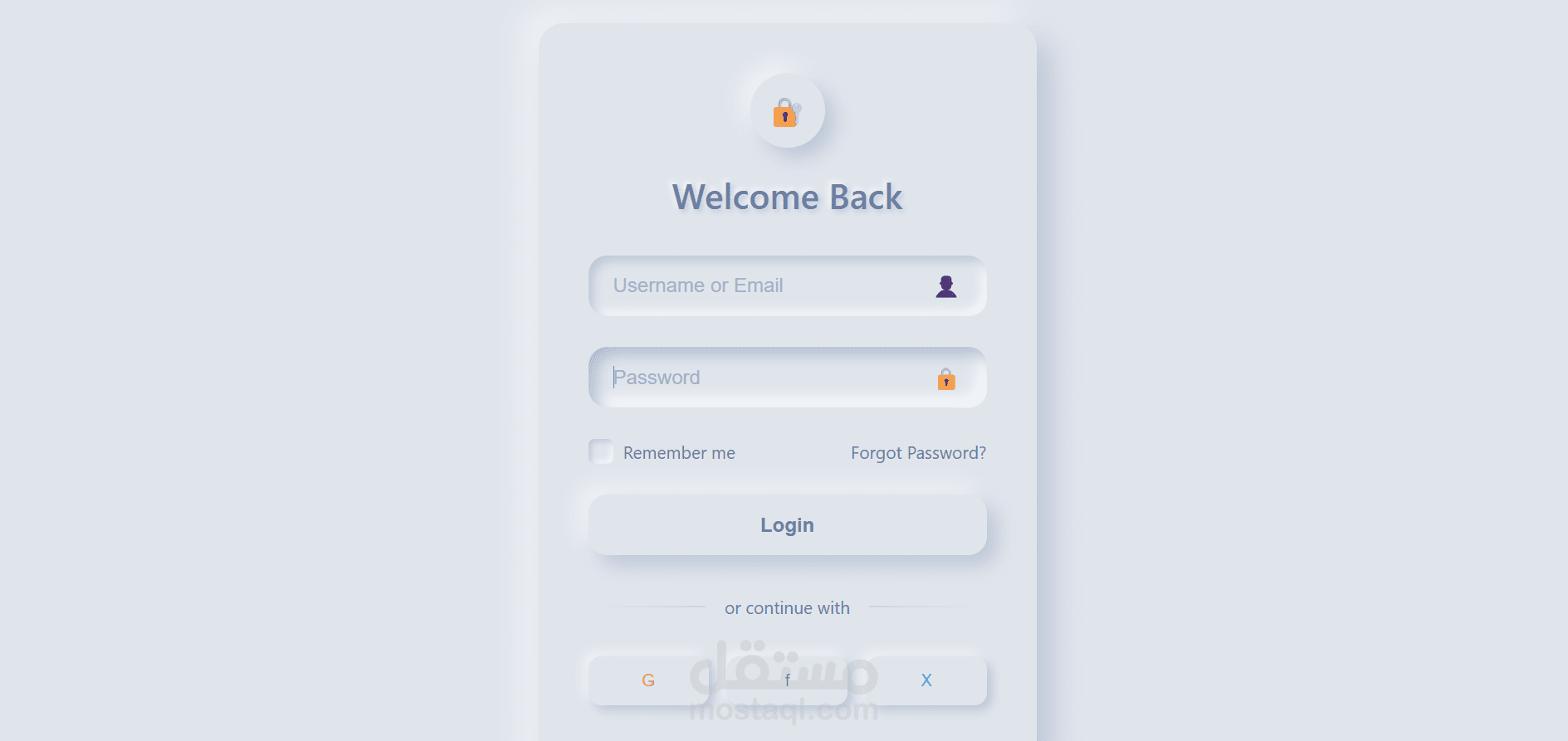 تصميم موقع تسجيل باستخدام HTML وCSS
