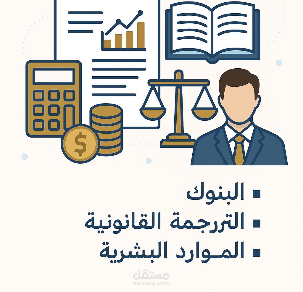 محترفة مالية وإدارية و قانونيه