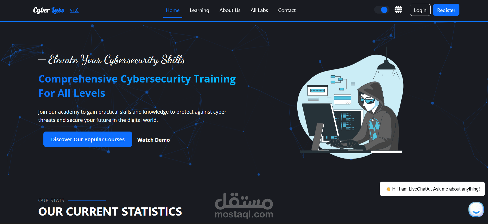 Cyber Lab: Hands-on Training Environment for Cybersecurity