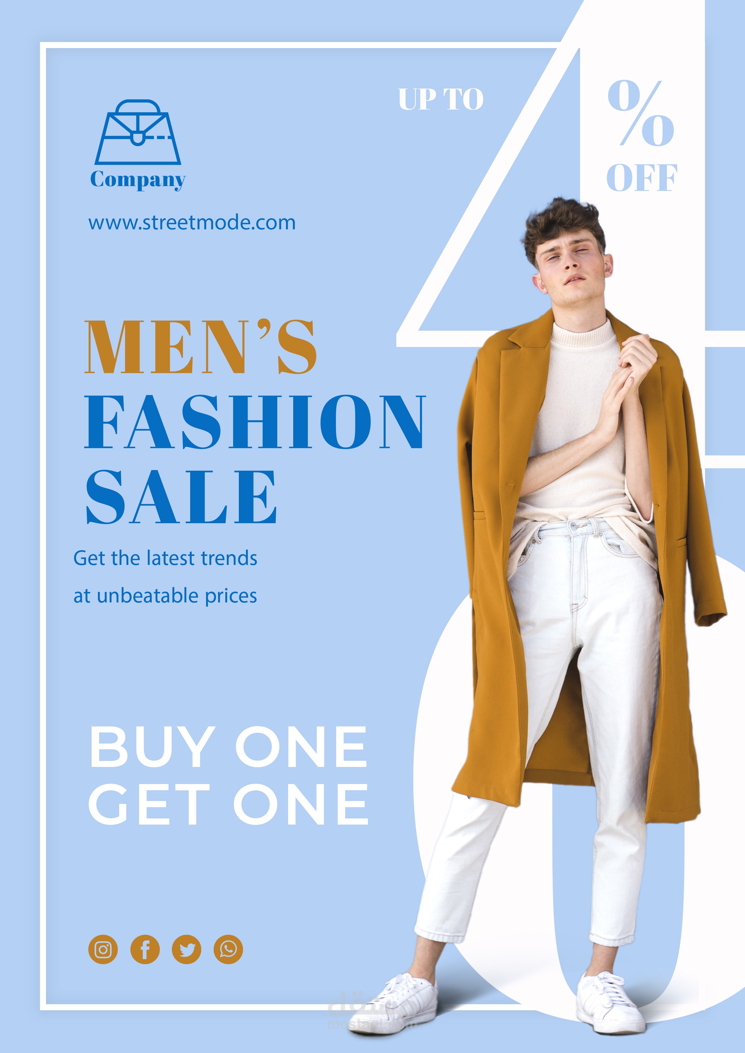 بوستر لبراند ملابس