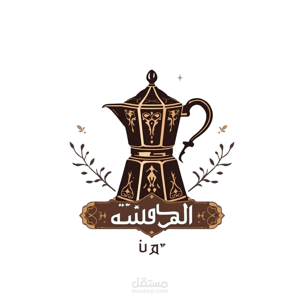 تصميم شعار متجر قهوة