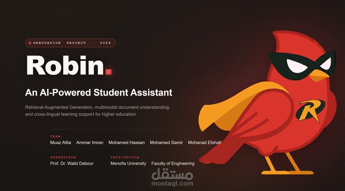 robin Ai student assistant