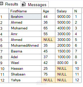 Create New Table in the Data