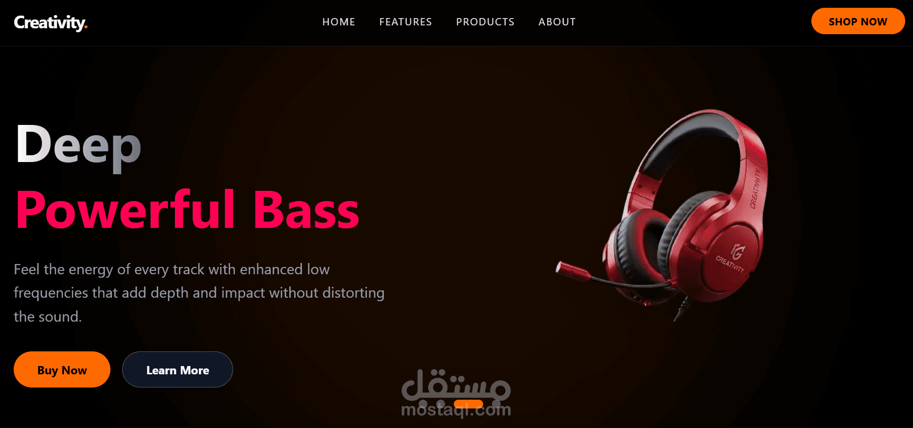 Headphone Website
