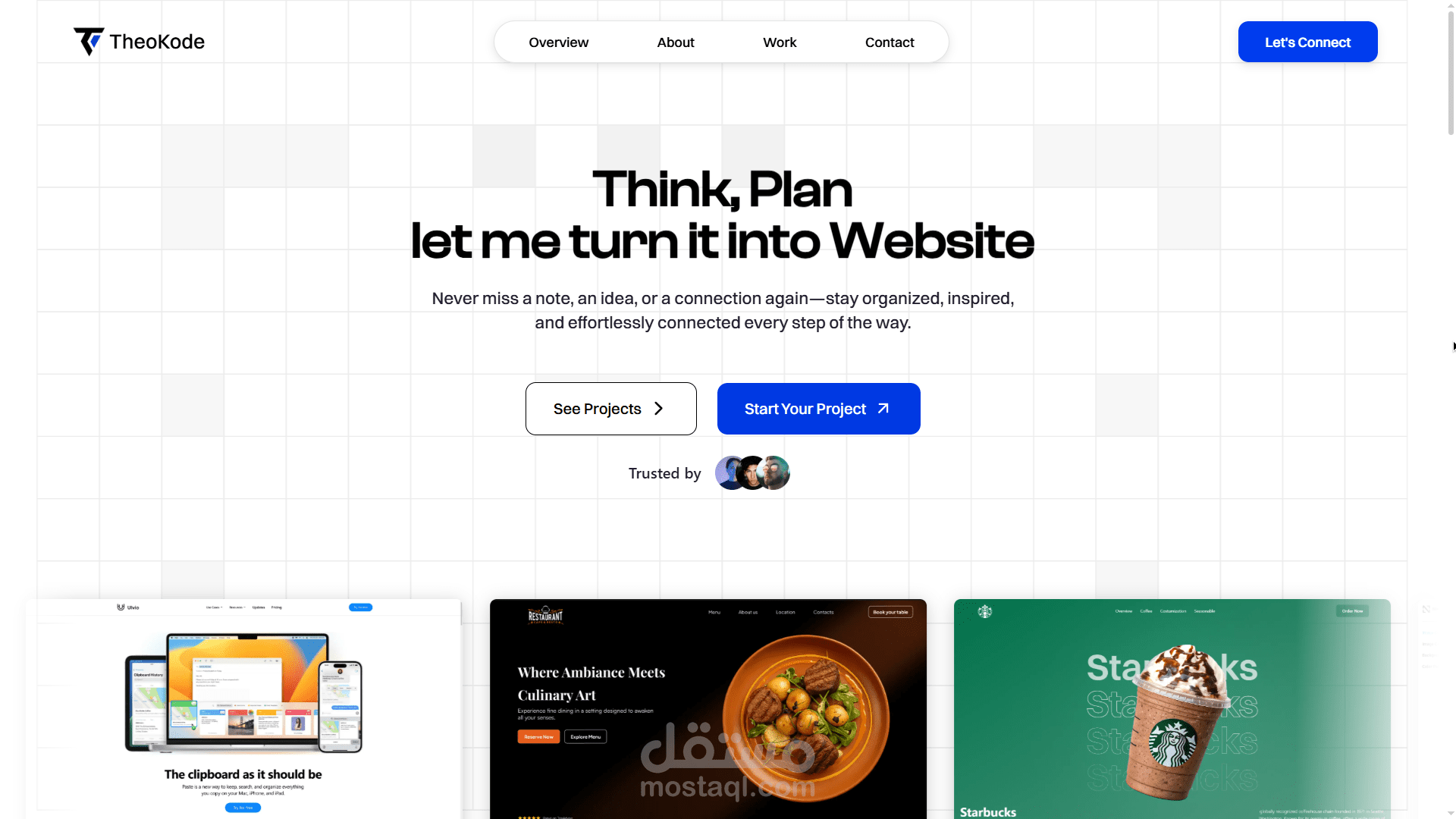 موقع محفظة شخصية