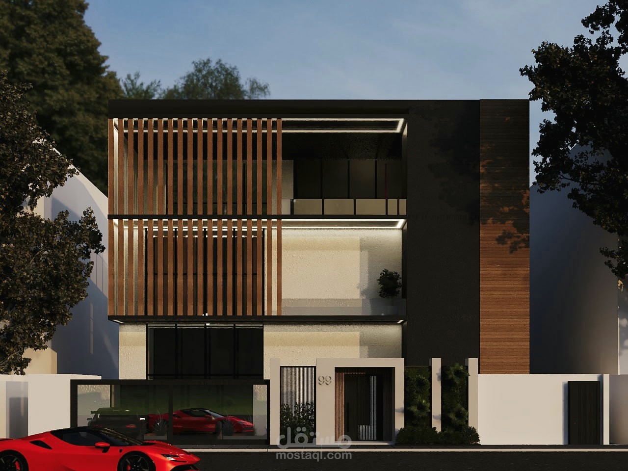 Modern villa