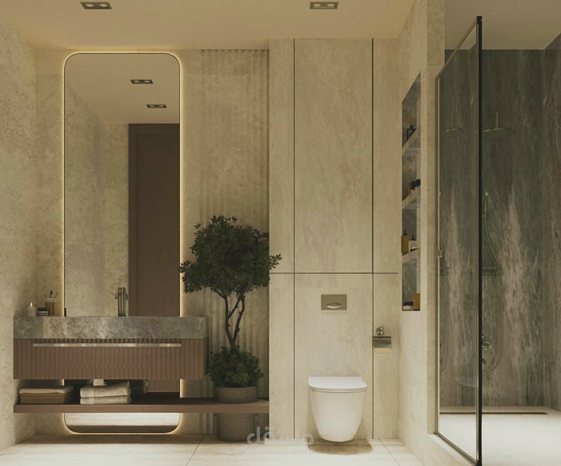 Modern bathroom