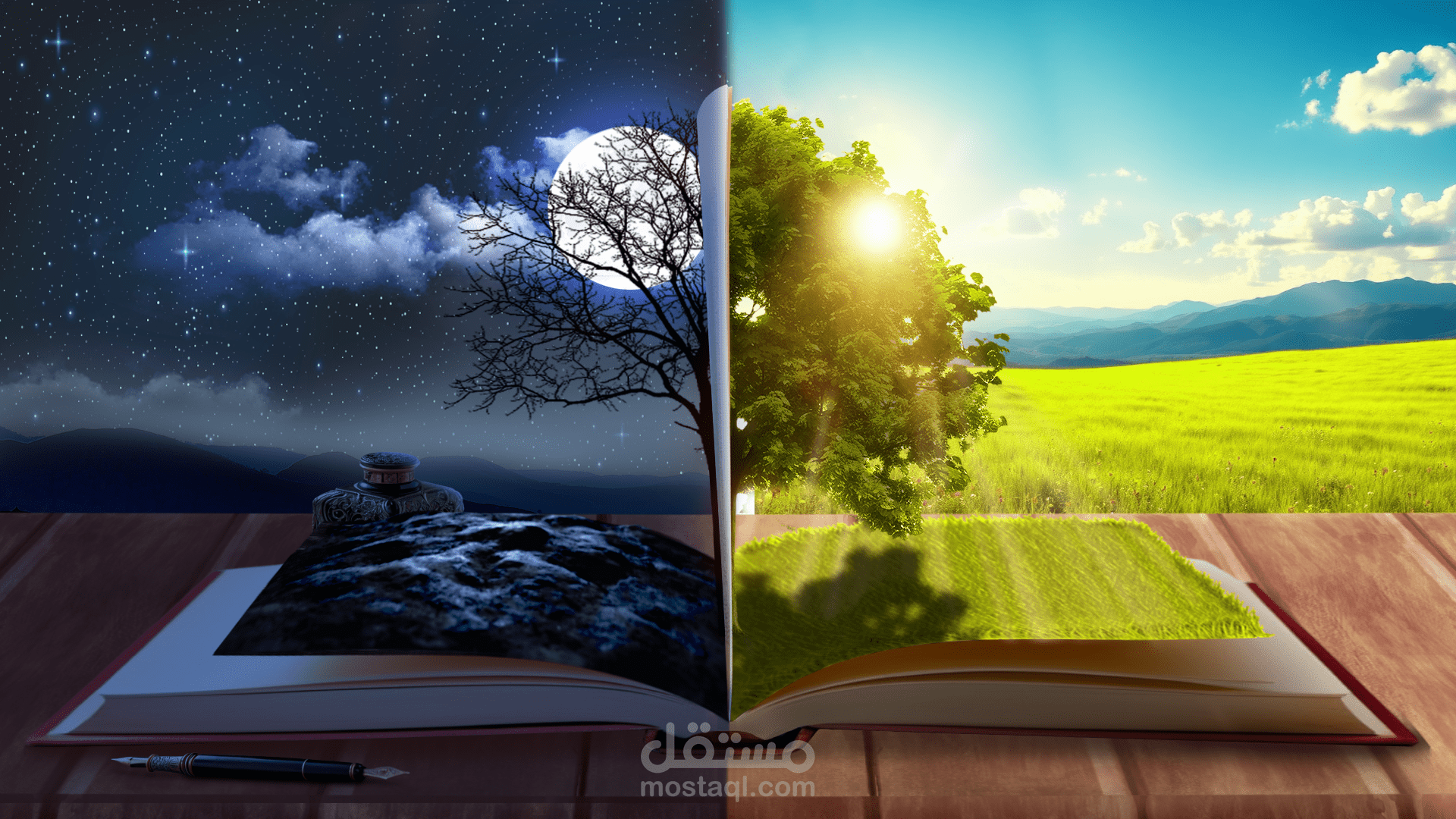 Conceptual Visual – Two Worlds, One Story