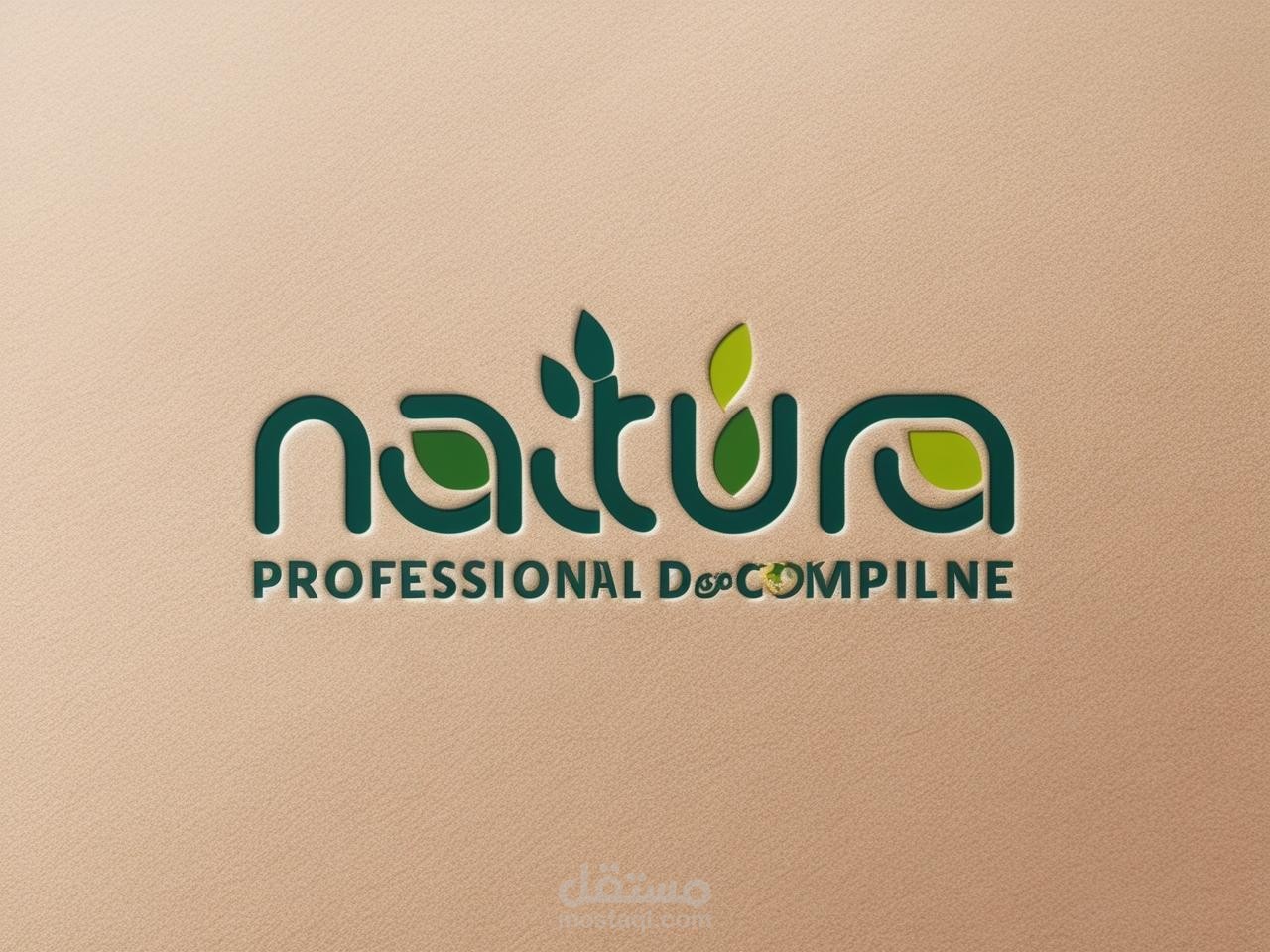 تصميم لوجو احترافي لعلامة Natura | لمجال المنتجات الطبيعية والصحية