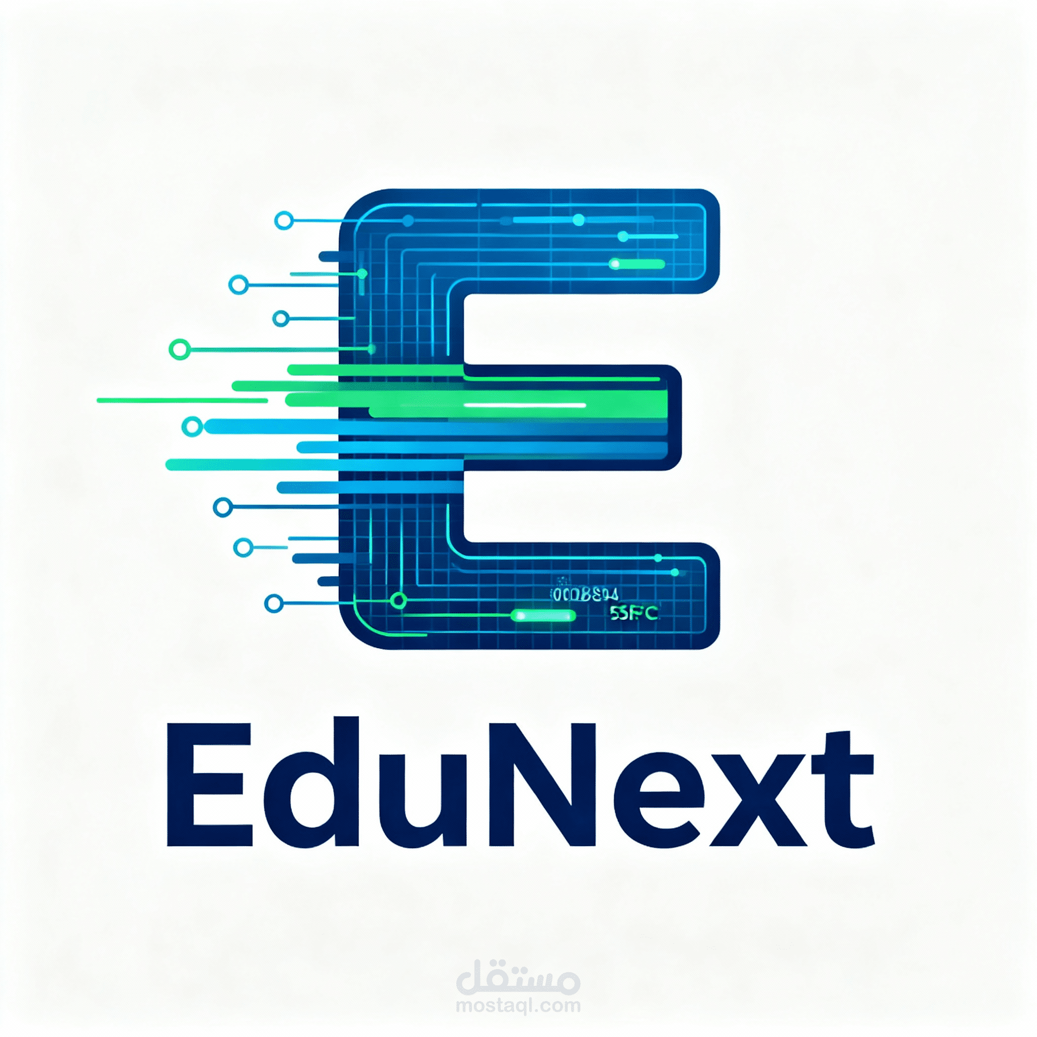 تصميم هوية بصرية متكاملة ومنصة تعليمية رقمية (EduNext – Online Learning Platform)