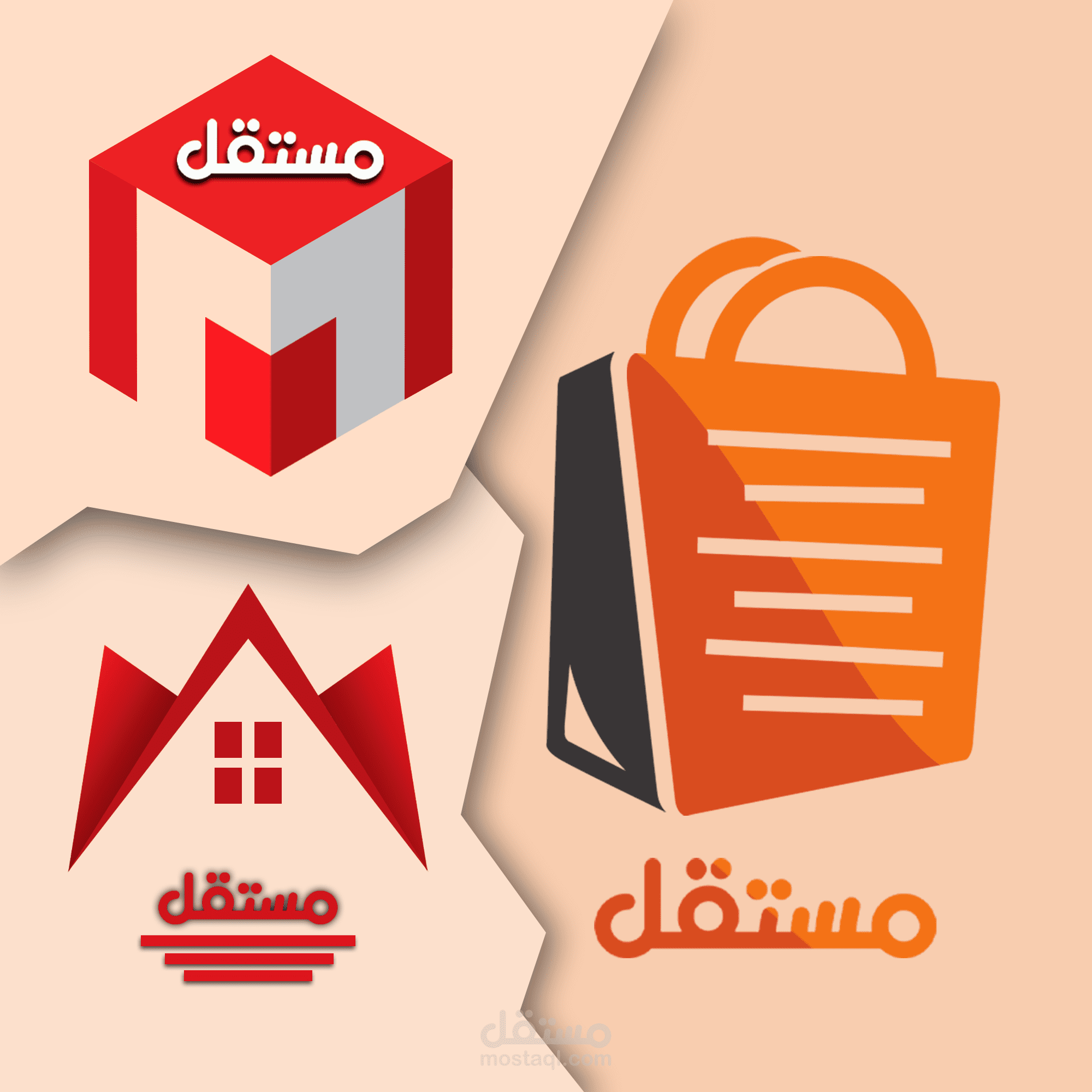 سأصمم لك شعار عمل احترافي وبسيط
