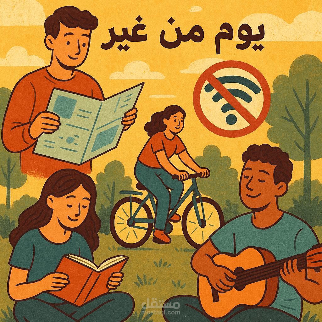 يوم من غير انترنت