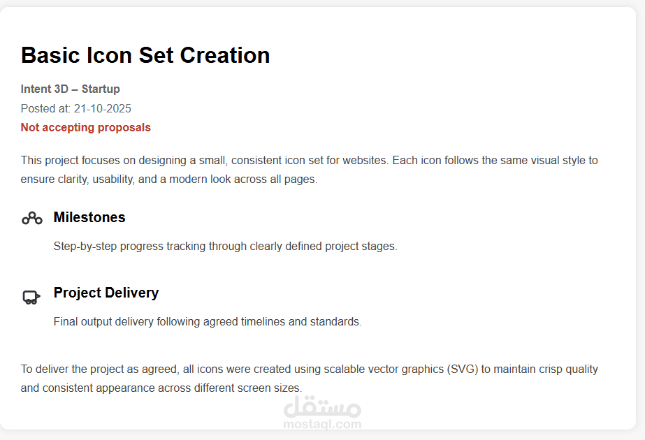Basic Icon Set Creation