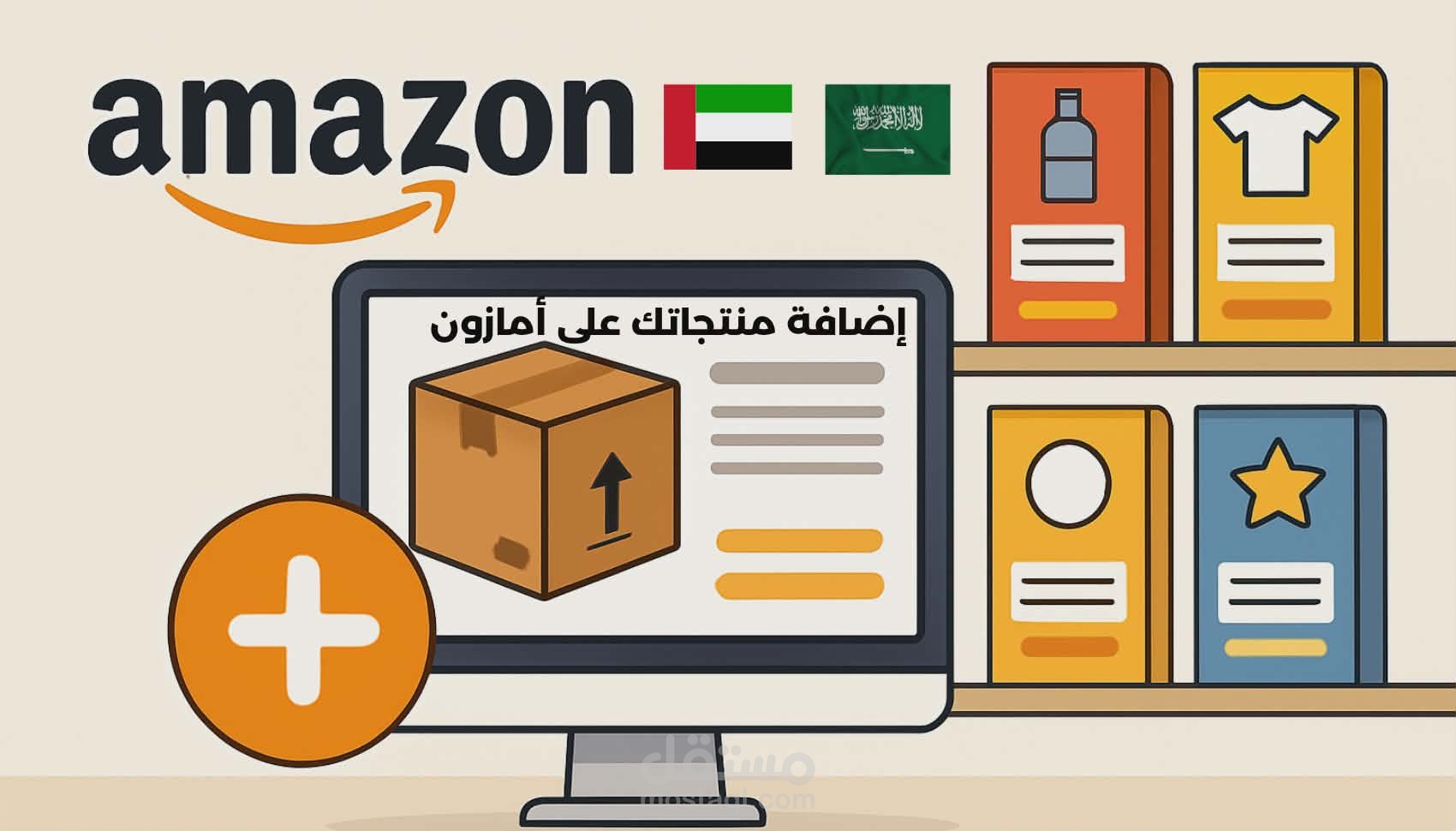 اضافة منتجات على أمازون FBA
