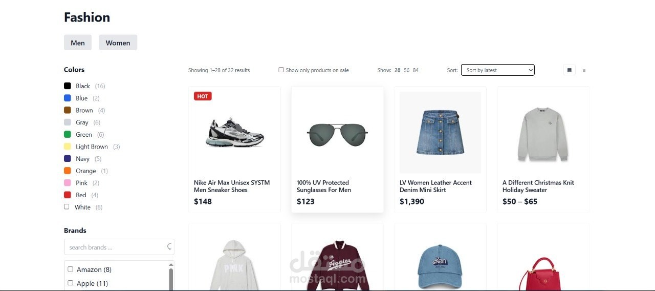 FashionHub: Responsive Retail Web Interface