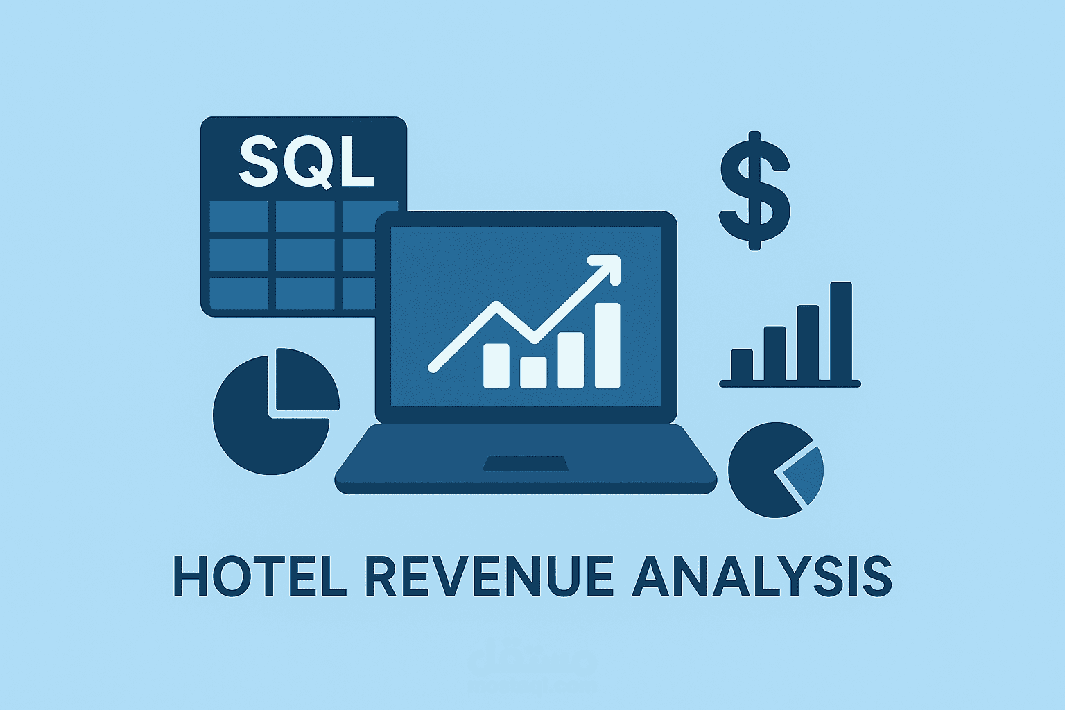 تحليل إيرادات الفنادق (باستخدام SQL)