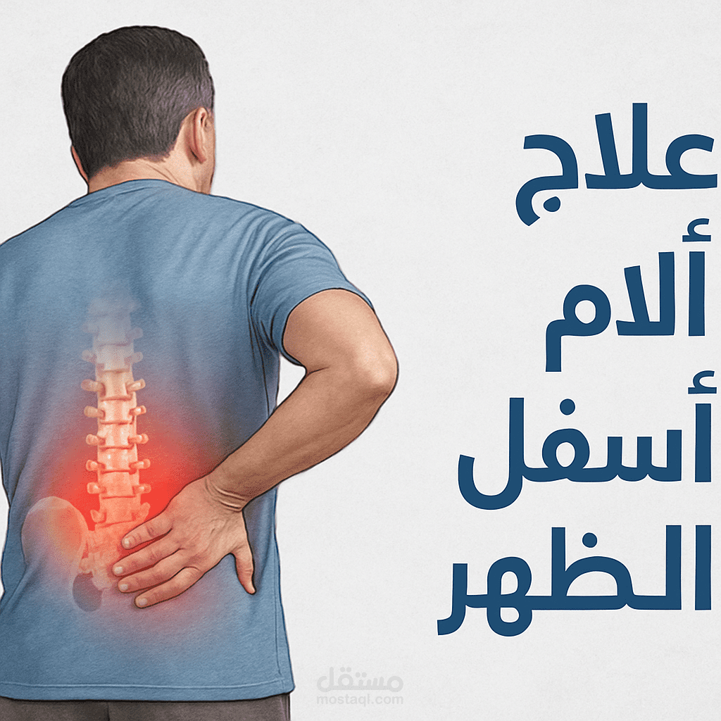 اسباب و علاج الام اسفل الظهر