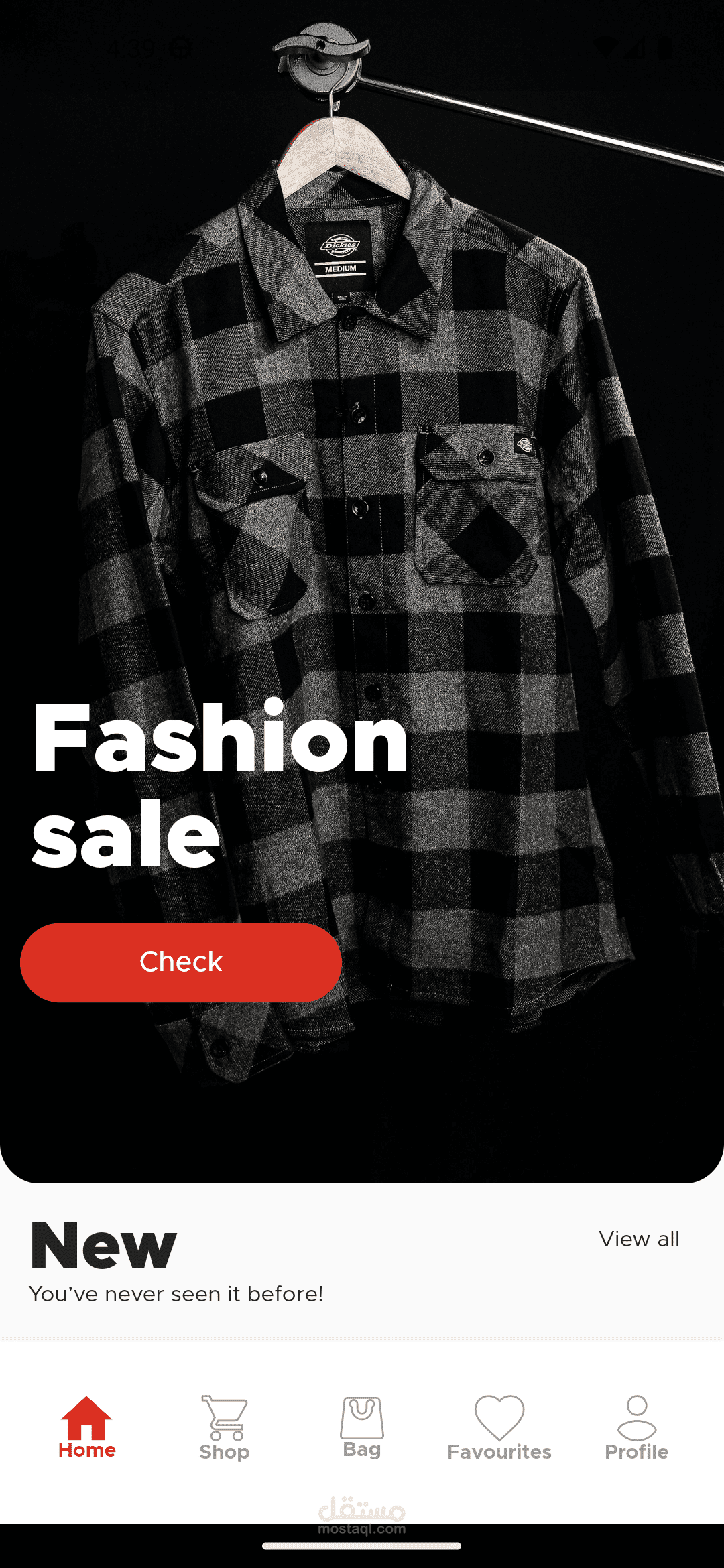 Clothes eCommerce App