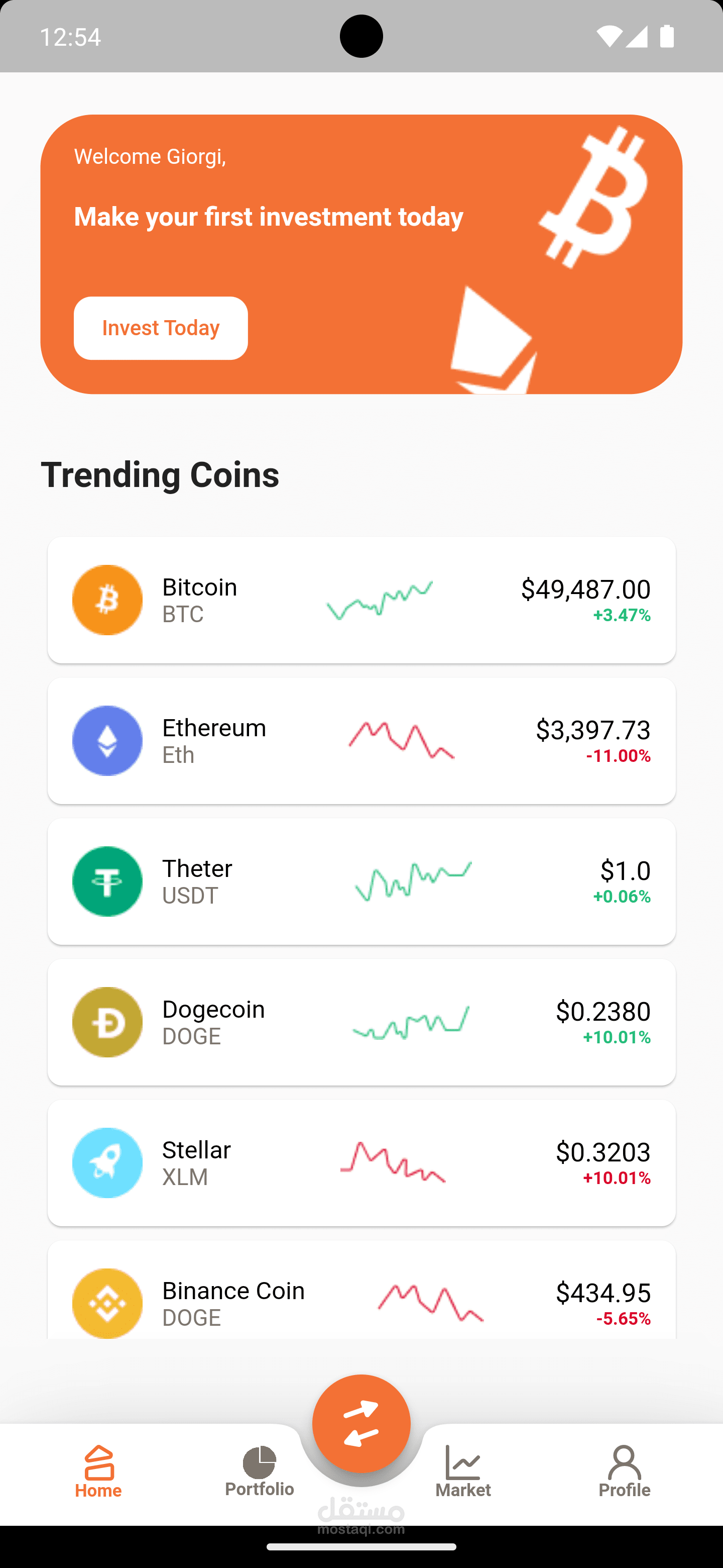 Crypto Wallet App
