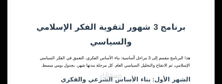 التخطيط الاستراتيجي والإعداد للبرامج والفهم