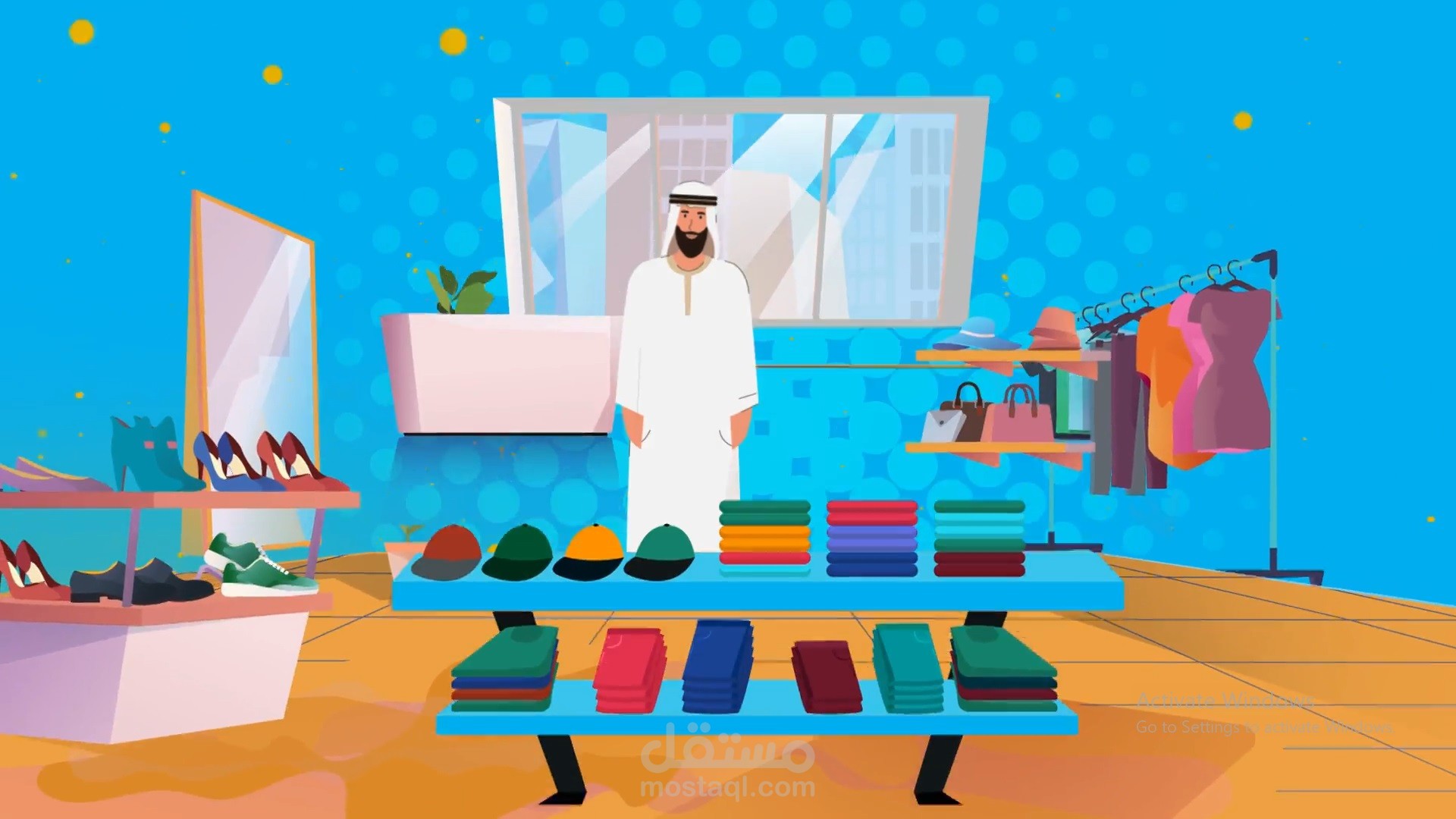 موشن جرافيك لشركة اجوروا